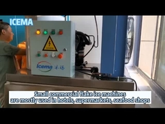 Piccola fabbrica del ghiaccio del fiocco della macchina per ghiaccio del fiocco della macchina del ghiaccio d'acqua dolce commerciale del fiocco per uso dell'hotel