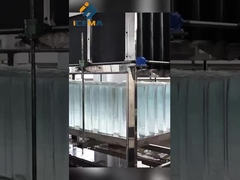 Macchina per ghiaccio trasparente