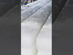 Immissione in servizio della fabbrica di macchine per il ghiaccio a blocchi