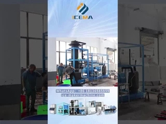 Grandi macchine per il ghiaccio a tubo in fase di messa in servizio