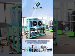 Sito di messa in servizio delle piccole macchine per blocchi di ghiaccio industriali