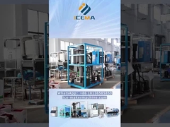 Macchina a blocchi di ghiaccio in fase di debug