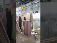 La macchina è pronta per essere spedita alla fabbrica del cliente