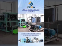 Macchine per il ghiaccio a tubo di alta qualità in fase di messa in servizio