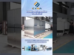 macchine per il ghiaccio a cubo in de-icing