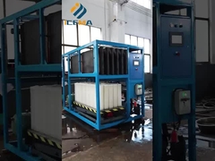 ICEMA blocco di gelato macchina in ghiaccio fuori