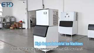 Soluzioni per macchine per il ghiaccio industriali Macchina per il ghiaccio a tubi ad alto rendimento