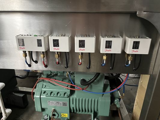 Macchina per cubetti di ghiaccio industriale 5T/24H Acciaio inossidabile 304