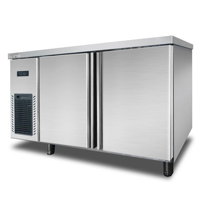 Buon prezzo Personalizzare Bar Tipo Banchetta di lavoro Air Cooled Equipaggiamento frigorifero sotto-banchetto frigorifero / workbench Chiller / sotto-bar frigorifero in linea