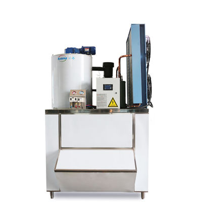 Piccola fabbrica del ghiaccio del fiocco della macchina per ghiaccio del fiocco della macchina del ghiaccio d'acqua dolce commerciale del fiocco per uso dell'hotel