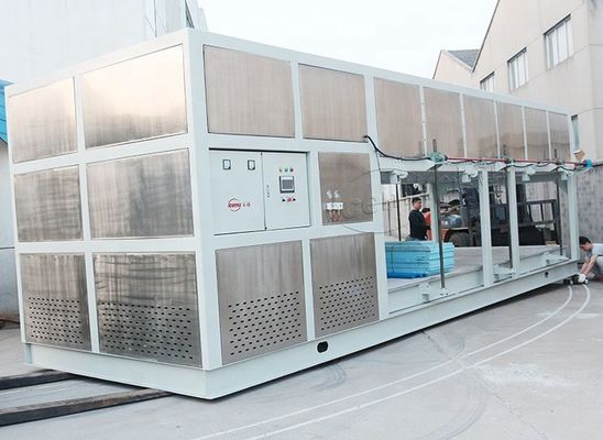 Industria Macchine per la fabbricazione di blocchi di ghiaccio a raffreddamento diretto 1 tonnellata 2 tonnellata 3 tonnellata 5 tonnellata 10 tonnellata 15 tonnellata 20 tonnellata