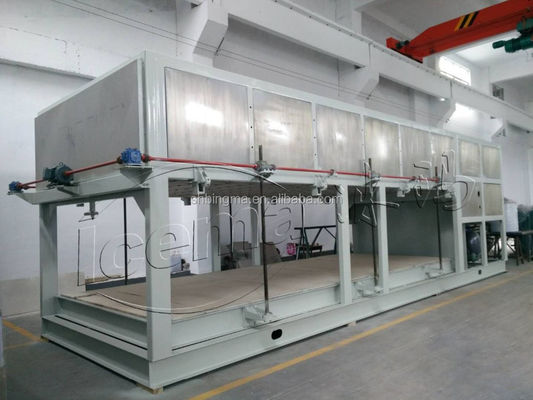 Macchina per il ghiaccio a blocchi a raffreddamento diretto industriale 15T 118KW