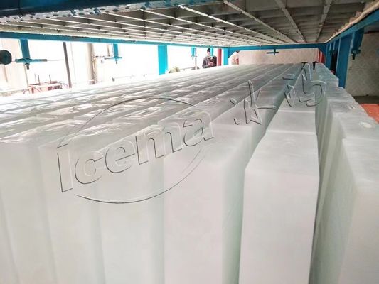 Macchina per la produzione di blocchi di ghiaccio di tipo diretto da 10 tonnellate
