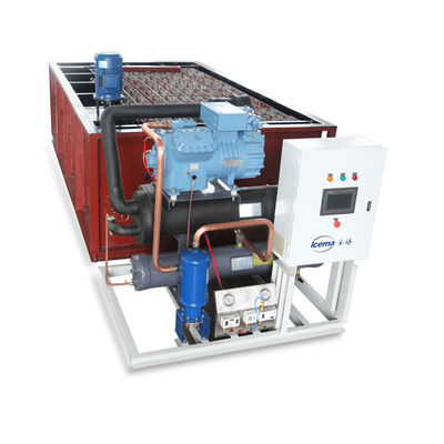 Buon prezzo macchina del ghiaccio 12.37kw del blocchetto di refrigerazione della salamoia di 3T 5T 10T in linea