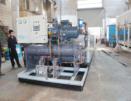 Macchina industriale per la produzione di blocchi di ghiaccio dell'acqua salata 20T/24H per la conservazione frigorifera della fabbrica di ghiaccio