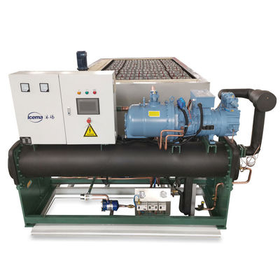 Macchina industriale per la produzione di blocchi di ghiaccio da 15 tonnellate grande 19.75KW