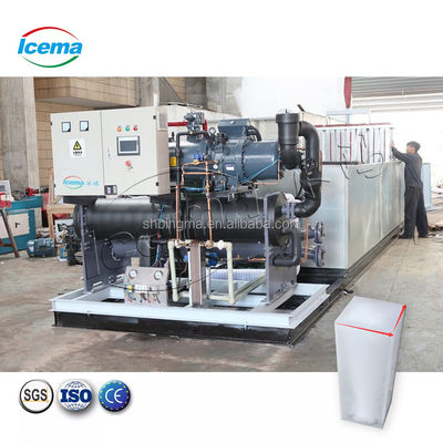 Buon prezzo Macchina automatica per la produzione di blocchi di ghiaccio in linea