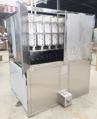 Buon prezzo commerciale industriale della macchina del cubetto di ghiaccio 5T/24H automatico per la casa/ristorante/negozio/bere/barra in linea