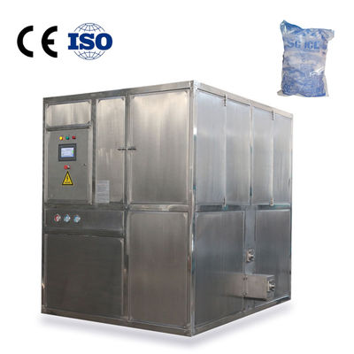 cubetto di ghiaccio automatico della macchina per la produzione di ghiaccio industriale 3T/24h grande per la caffetteria/bevanda/industria/fabbrica del ghiaccio