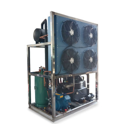 Tubo per macchina del ghiaccio 8T con evaporatore in acciaio inossidabile 8000 kg