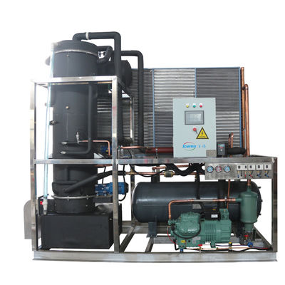 Buon prezzo Macchina per il ghiaccio a tubo commerciale da 25 tonnellate / 24 ore automatica in linea