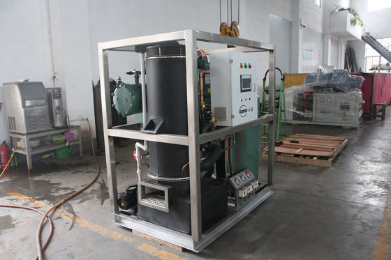 Macchine per il ghiaccio a tubo industriale 1T/24H per la trasformazione alimentare nei laboratori dell'industria della ristorazione