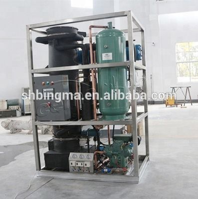 Macchine per tubi di ghiaccio / macchine per tubi di ghiaccio industriali da vendita a caldo utilizzate in fabbriche di produzione di ghiaccio