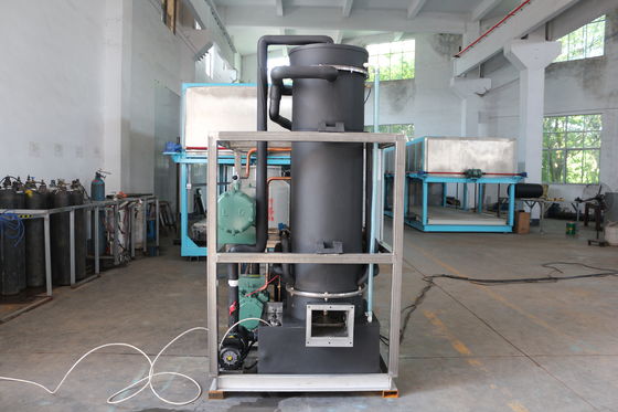 Macchina per ghiaccio a tubo con valvola di espansione Danfoss-Danimarca 380v/50hz/3p Voltaggio per
