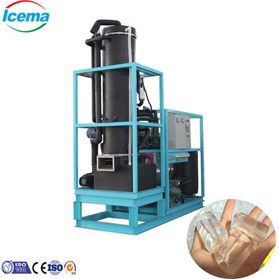 Buon prezzo Macchina per tubi di ghiaccio con refrigerante R404/R22 da installazione autonoma in linea