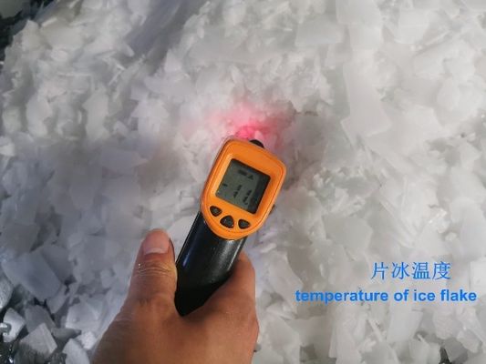 Macchina per il ghiaccio a scaglie d'acqua dolce 2T 380V/220V con accumulo di ghiaccio