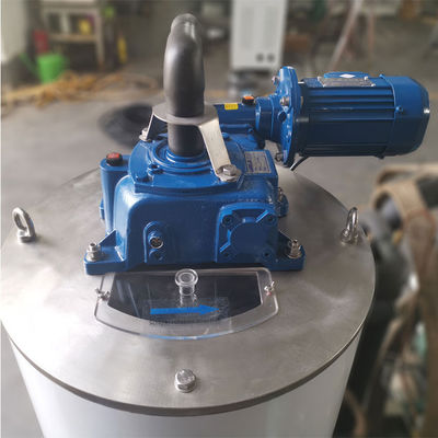 8000KG/24H Sistema automatico di stoccaggio del ghiaccio Macchine per la fabbricazione di ghiaccio a fiocco Industria commerciale