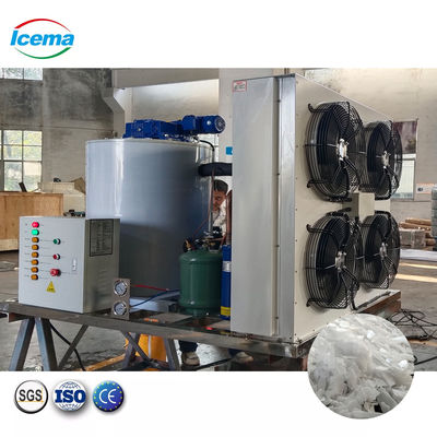 Buon prezzo Macchina per la produzione di scaglie di ghiaccio da 3 tonnellate in linea