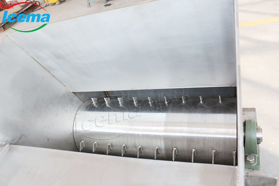 Macchina rompighiaccio commerciale in acciaio inossidabile 200 kg / min