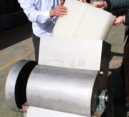 Macchina rompighiaccio commerciale in acciaio inossidabile 200 kg / min