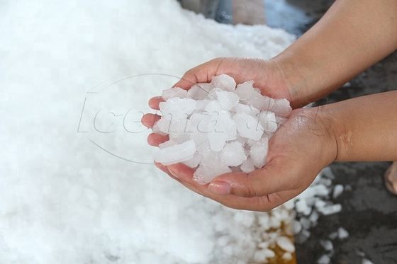 230W 100kg/Min Commercial Ice Crusher Machine all'aperto