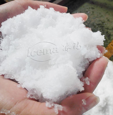 100kg/Min Industrial Ice Cube Crusher Macchina Manuale Elettrico