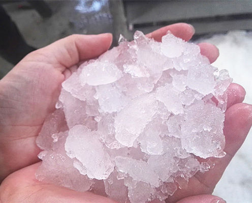 Certificato CE macchine per il frantumaggio di ghiaccio macchine per il frantumaggio di ghiaccio commerciale/su misura fabbrica di ghiaccio