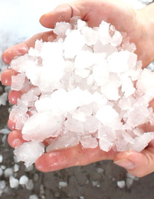Acciaio inossidabile della macchina del frantoio del blocco di ghiaccio del fiocco di neve