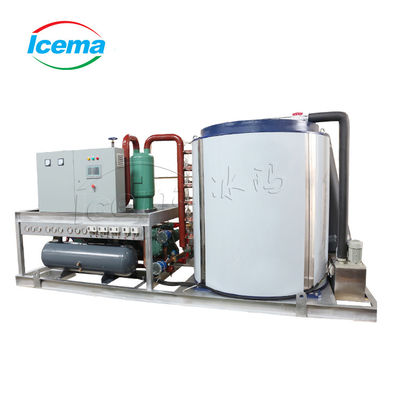 Macchina per il ghiaccio in scaglie di acqua di mare commerciale da 5 tonnellate 20,5 kW