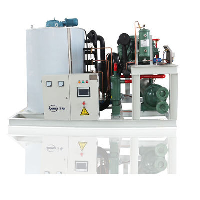 Macchina per il ghiaccio in scaglie di acqua di mare da 10 tonnellate commerciale 32kw ​​380V