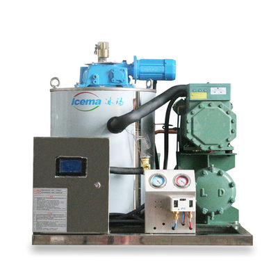 10T/24H Acqua di mare Flake Ice Machine Ice Maker Industrial Commercial Installato su una nave