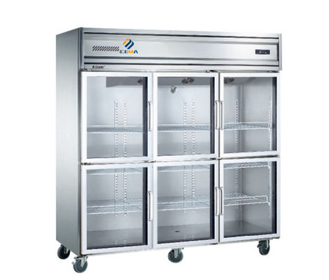 1350L frigorifero commerciale / congelatore da cucina / frigorifero a grande capacità personalizzato per ristoranti