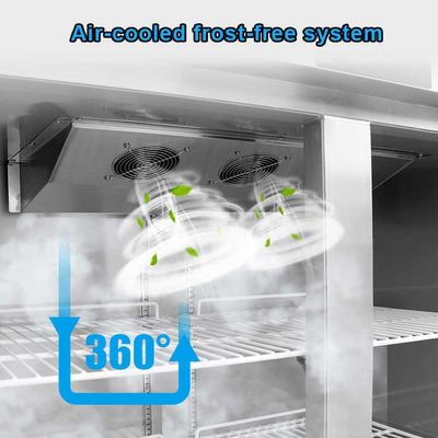Congelatore frigorifero da cucina da 780 litri con quattro porte