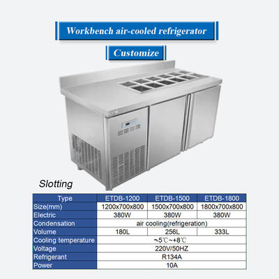 Acciaio inossidabile doppia porta top freezer frigorifero 150 Lbs frigorifero verticale freezer
