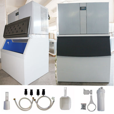Macchina per la produzione di ghiaccio commerciale da 500 kg 700 kg 900 kg 1000 kg/giorno