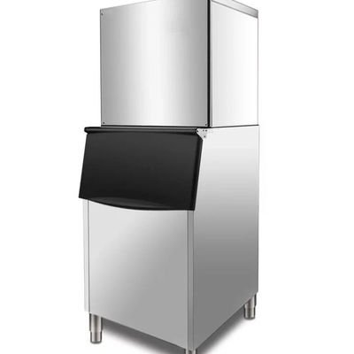 Buon prezzo macchina commerciale 200kg/24h 400kg/24h 500kg/24h del cubetto di ghiaccio 100kg/24h per caffè/Antivari/hotel/ristorante in linea