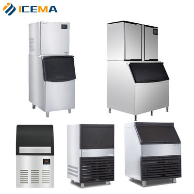 48kg/24H Macchina per cubetti di ghiaccio commerciale Automatica 420w 220v