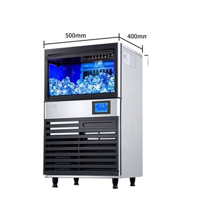 Buon prezzo Produttore di cubi di ghiaccio industriali in acciaio inossidabile 40 kg/24h Capacità di produzione di ghiaccio in linea