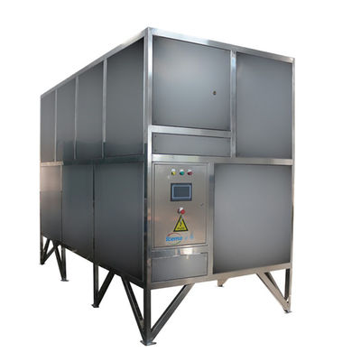 22*22*22mm Ice Cube Size Industrial Ice Cube Machine con sistema di controllo microcomputer