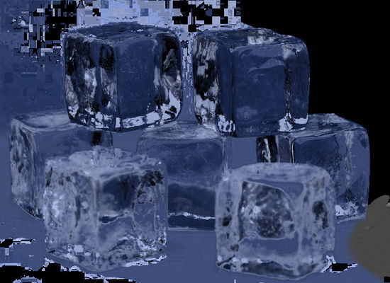 22*22*22mm Ice Cube Size Industrial Ice Cube Machine con sistema di controllo microcomputer